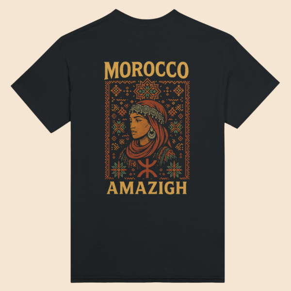 mgharba amazigh wife t-shirt