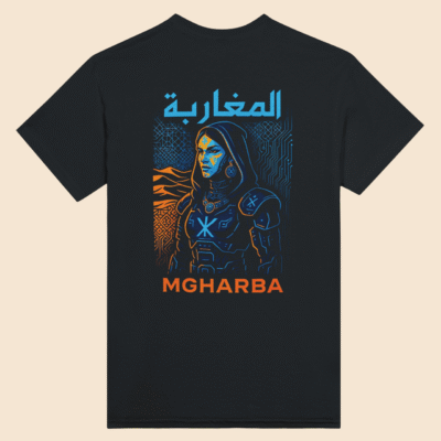 mgharba amazighia warrior t-shirt