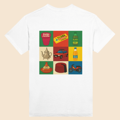 mgharba patch morocco t-shirt