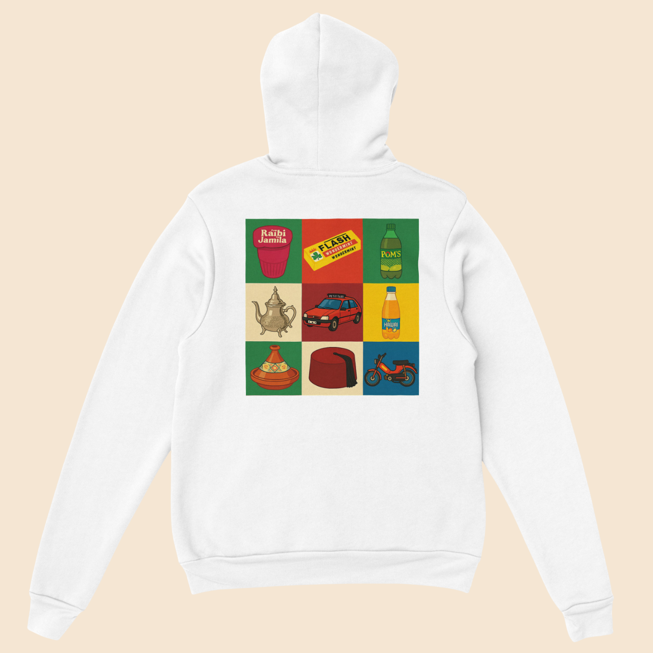 Mgharba patch morocco hoodie