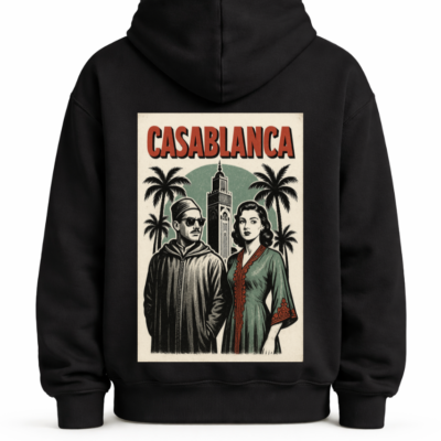casablanca black hoodie
